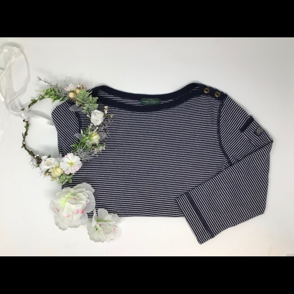 Lauren Ralph Lauren Navy Blue Shirt